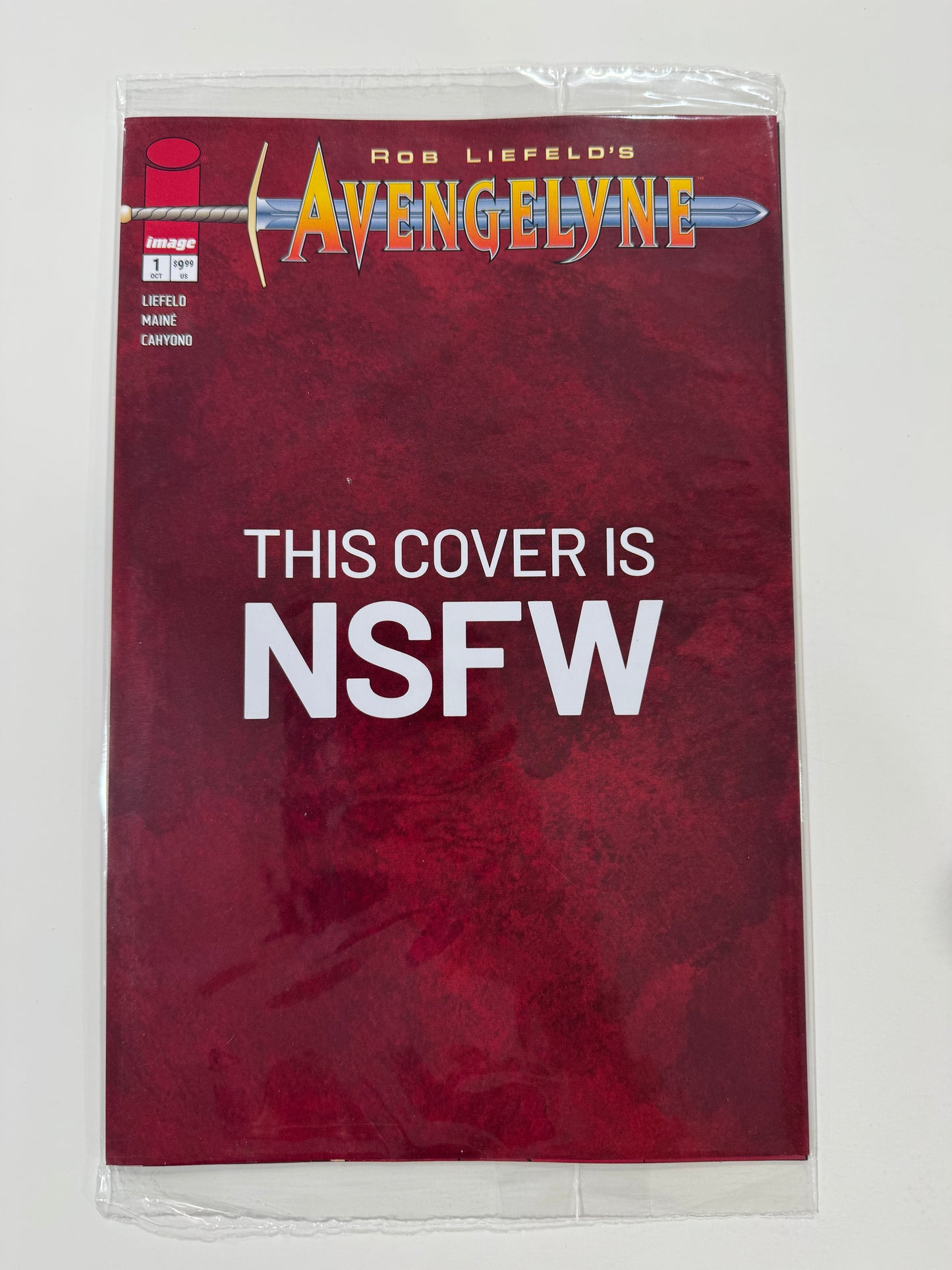 AVENGELYNE #1 NM Cover B Rob Liefeld NSFW Variant