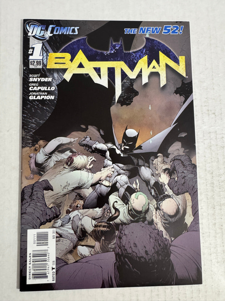 BATMAN #1 Vol 2 VF Greg Capullo Cover 1ST APPEARANCE