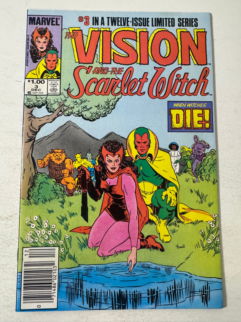 VISION AND THE SCARLET WITCH #3 Vol 2  NM- CANADIAN PRICE VARIANT