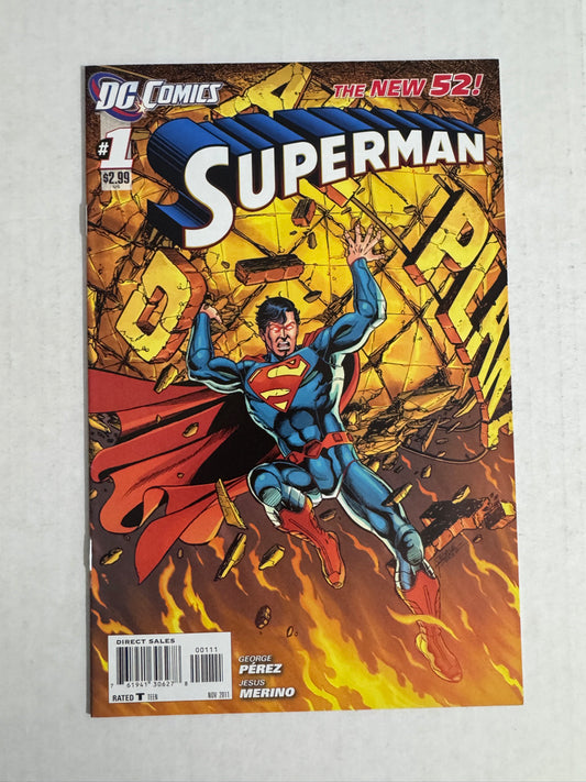 SUPERMAN #1 Vol 3 George Perez Cover