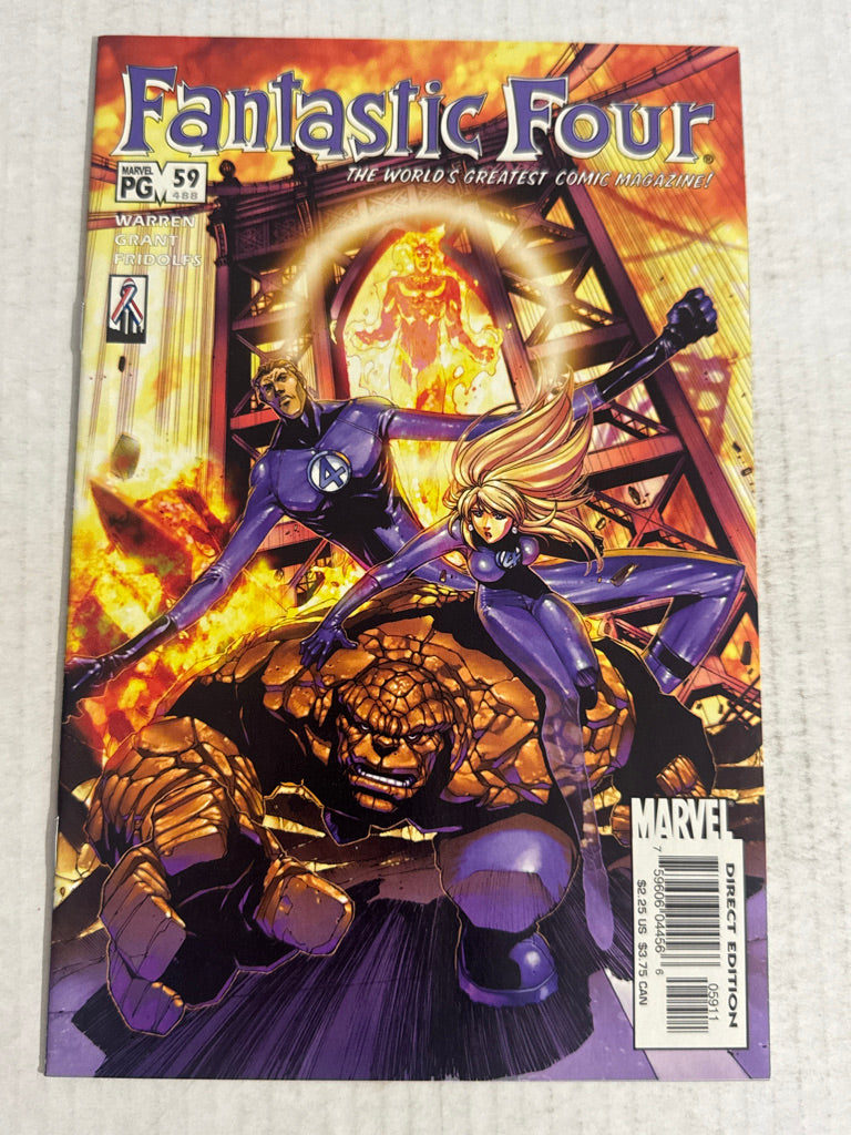 FANTASTIC FOUR #59 Vol 3 NM Pat Lee Cover