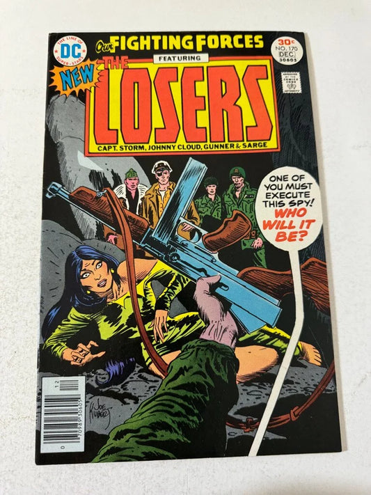 OUR FIGHTING FORCES #170 VF Joe Kubert Cover