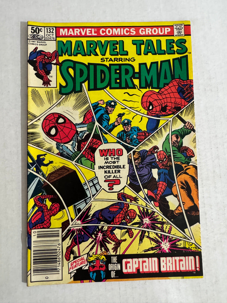 MARVEL TALES #132 VF- NEWSSTAND