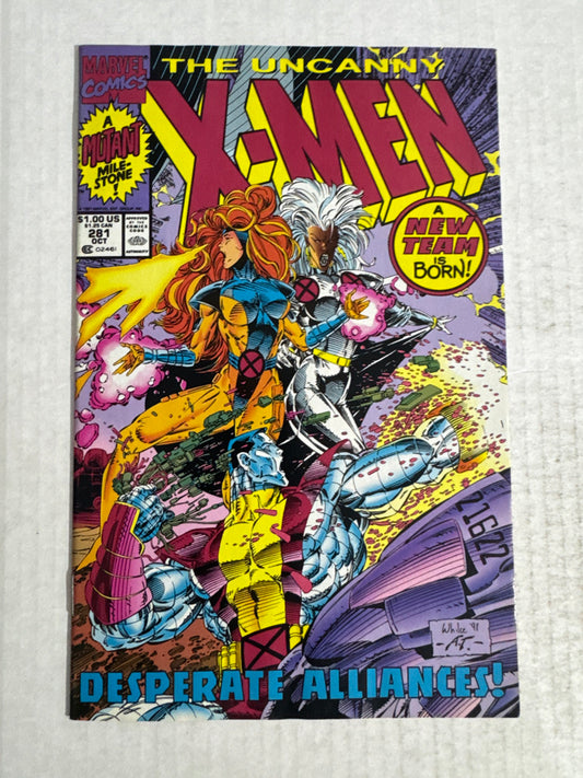 UNCANNY X-MEN #281 NM- 2nd Print Variant 1ST APPEARANCE