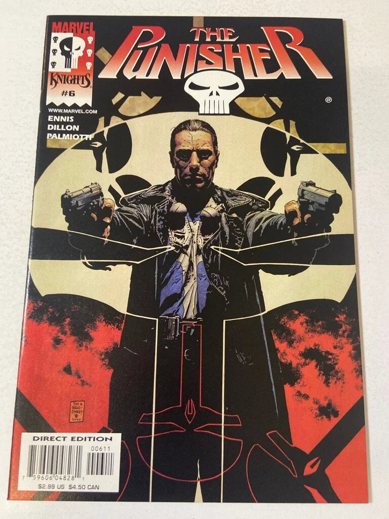 PUNISHER #6 Vol 5 NM- Tim Bradstreet Cover