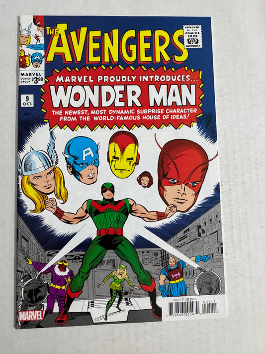 AVENGERS #9 NM Facsimile