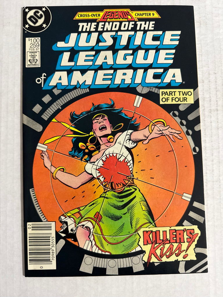 JUSTICE LEAGUE OF AMERICA #259 NM- CANADIAN PRICE VARIANT