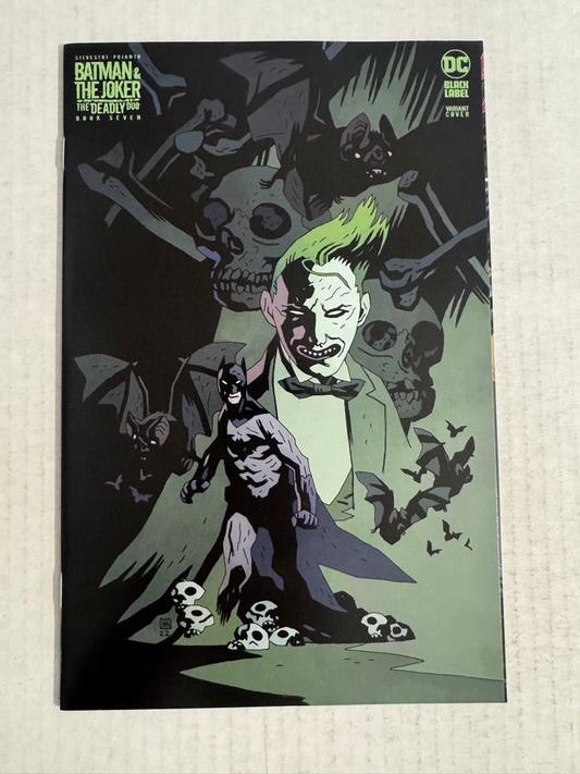BATMAN & THE JOKER DEADLY DUO #7 NM Mike Mignola Variant