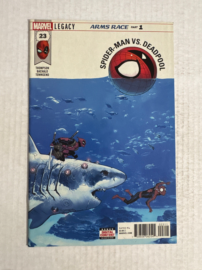 SPIDER-MAN/DEADPOOL #23 NM- Chris Bachalo Cover