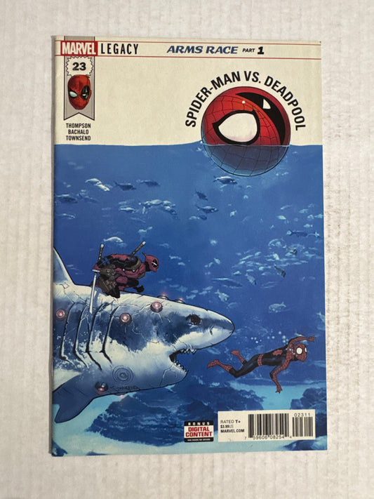 SPIDER-MAN/DEADPOOL #23 NM- Chris Bachalo Cover