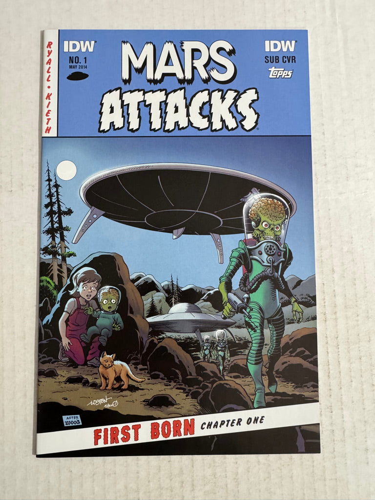 MARS ATTACKS #1 VF/NM SUB Variant