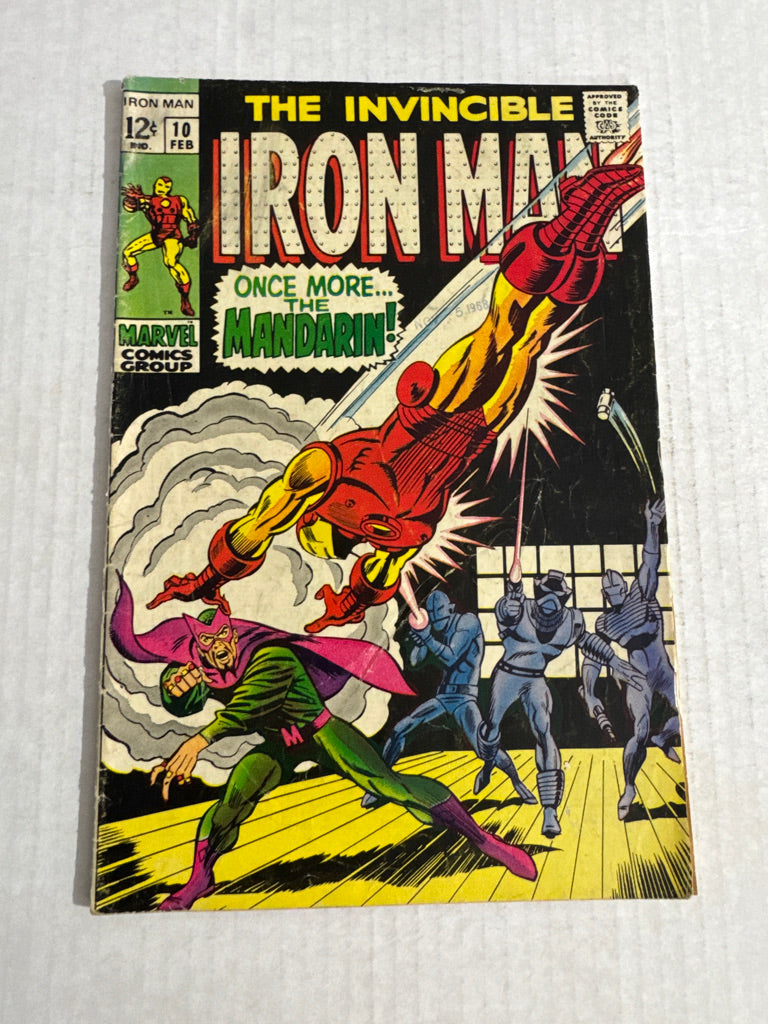 INVINCIBLE IRON MAN #10 GD