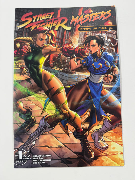 STREET FIGHTER MASTERS: CAMMY VS. CHUN-LI #1 NM Cover B Paolo Pantalena Variant