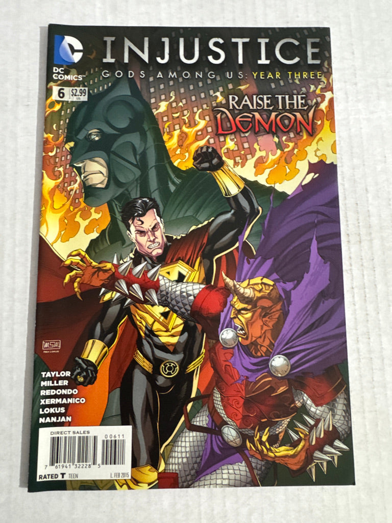 INJUSTICE Gods Among Us Year Three #6 NM