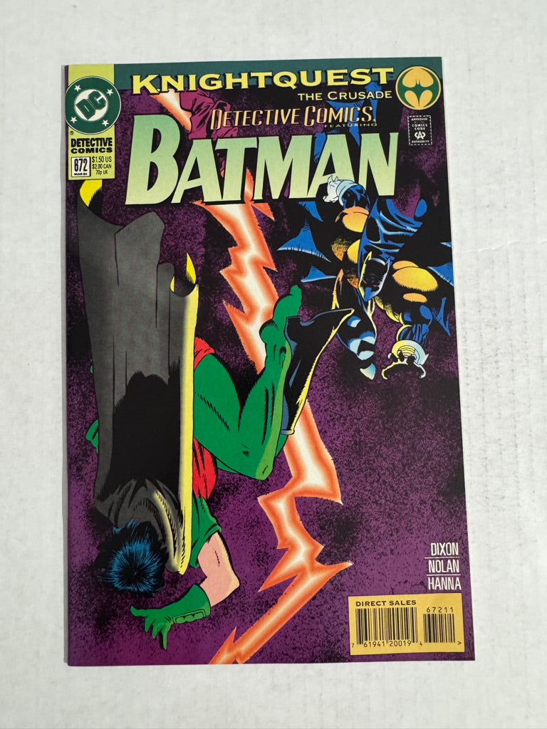 DETECTIVE COMICS #672 NM Kelley Jones Cover