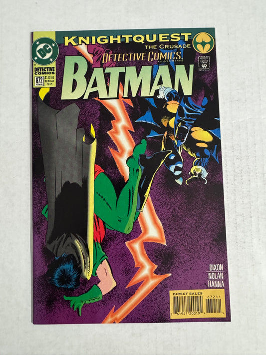 DETECTIVE COMICS #672 NM Kelley Jones Cover