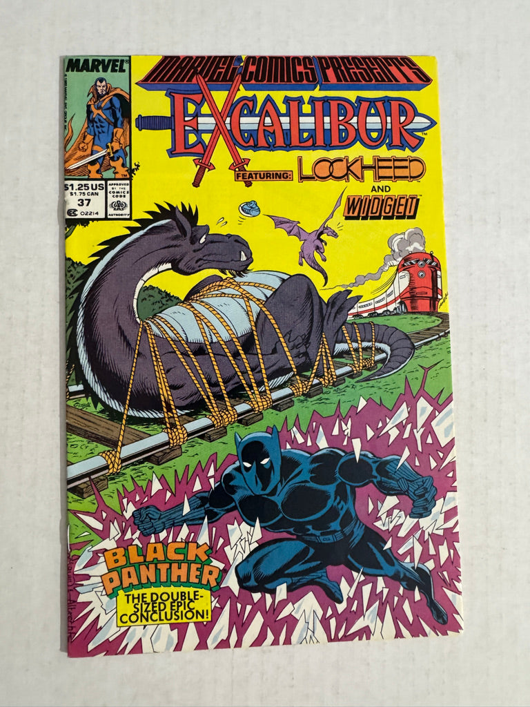 MARVEL COMICS PRESENTS #37 VF NEWSSTAND