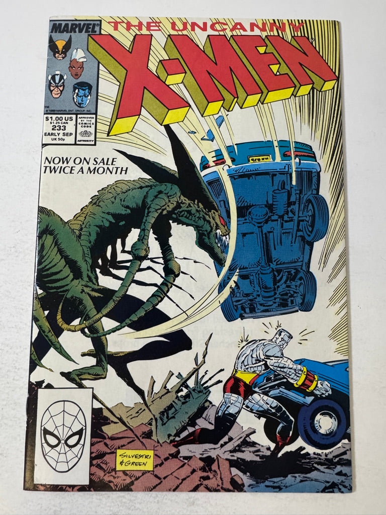 UNCANNY X-MEN  #233 VF-
