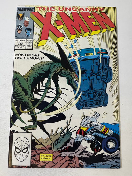 UNCANNY X-MEN  #233 VF-