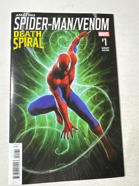 AMAZING SPIDER-MAN VENOM DEATH SPIRAL #1 NM- Rapoza Variant 1ST APPEARANCE