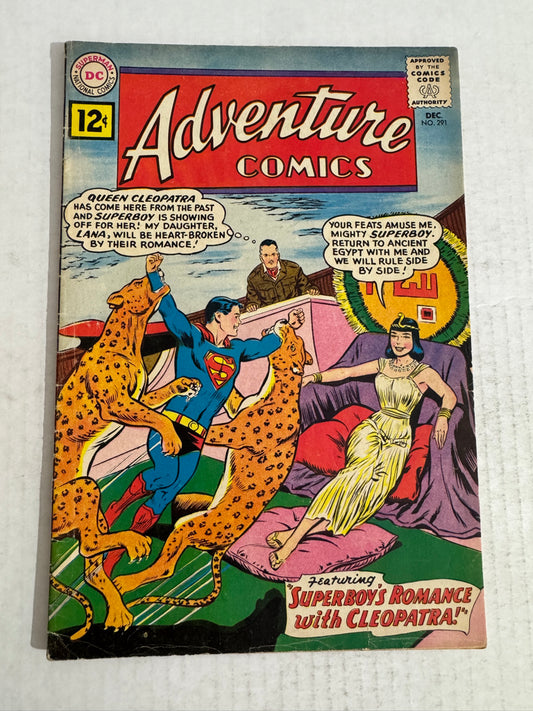 ADVENTURE COMICS #291 VG
