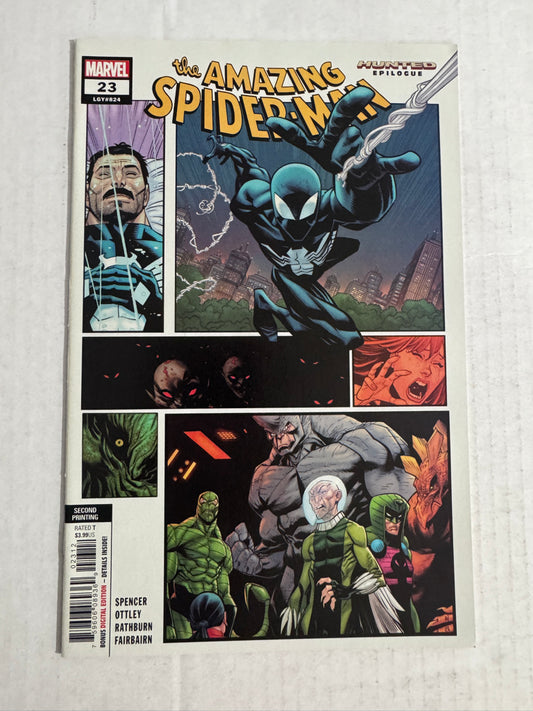 AMAZING SPIDER-MAN #23 Vol 5 NM 2nd Print Ryan Ottley Variant