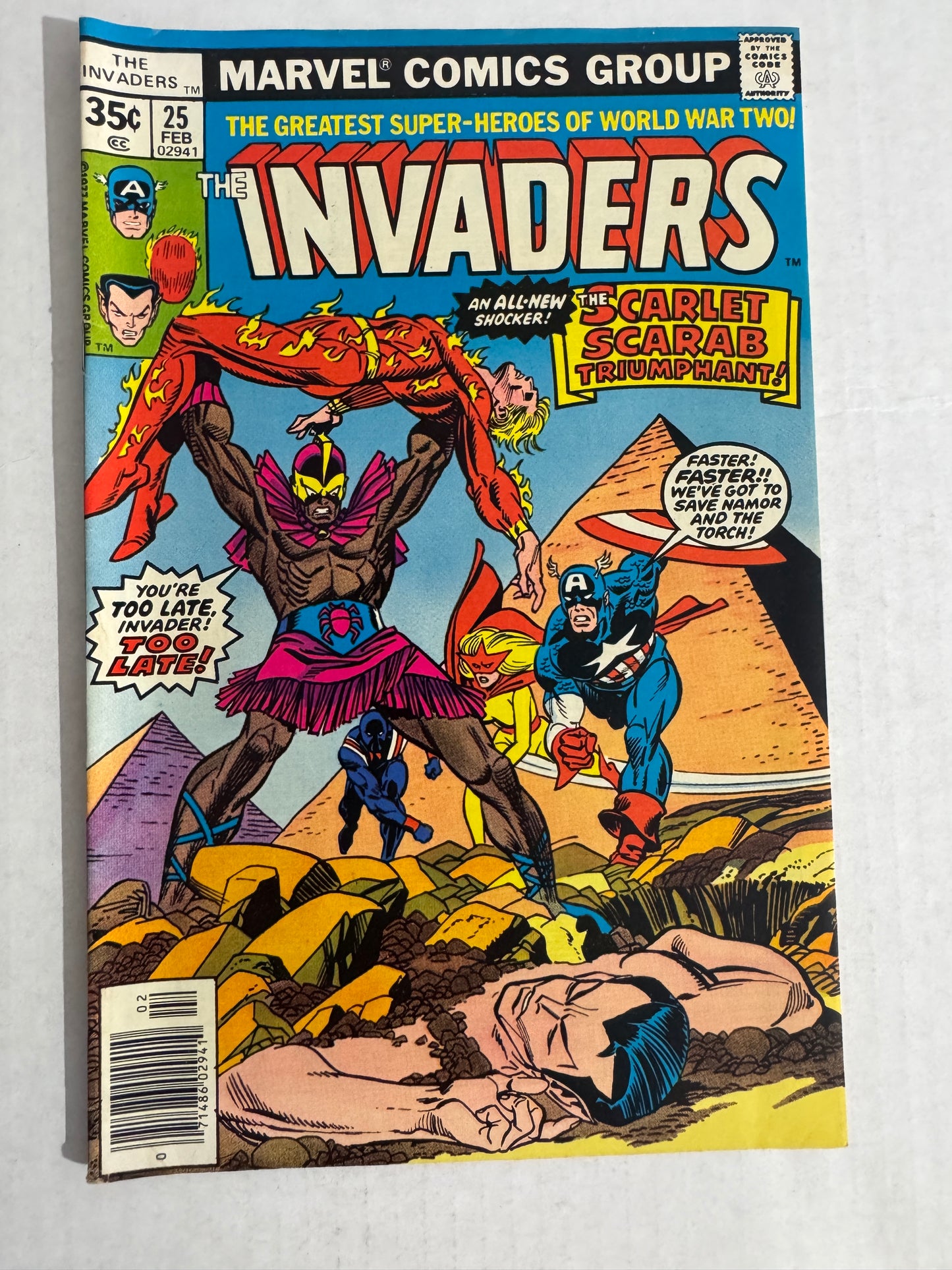 INVADERS #25 FN