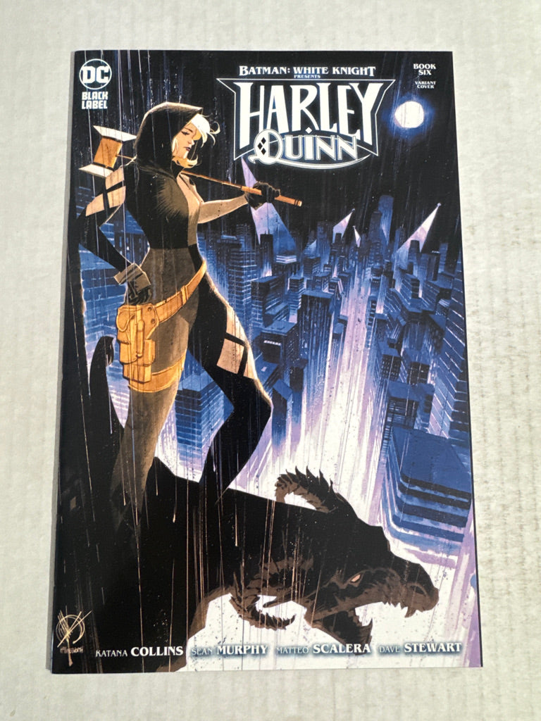 BATMAN WHITE KNIGHT PRESENTS HARLEY QUINN #6 NM Scalera Variant
