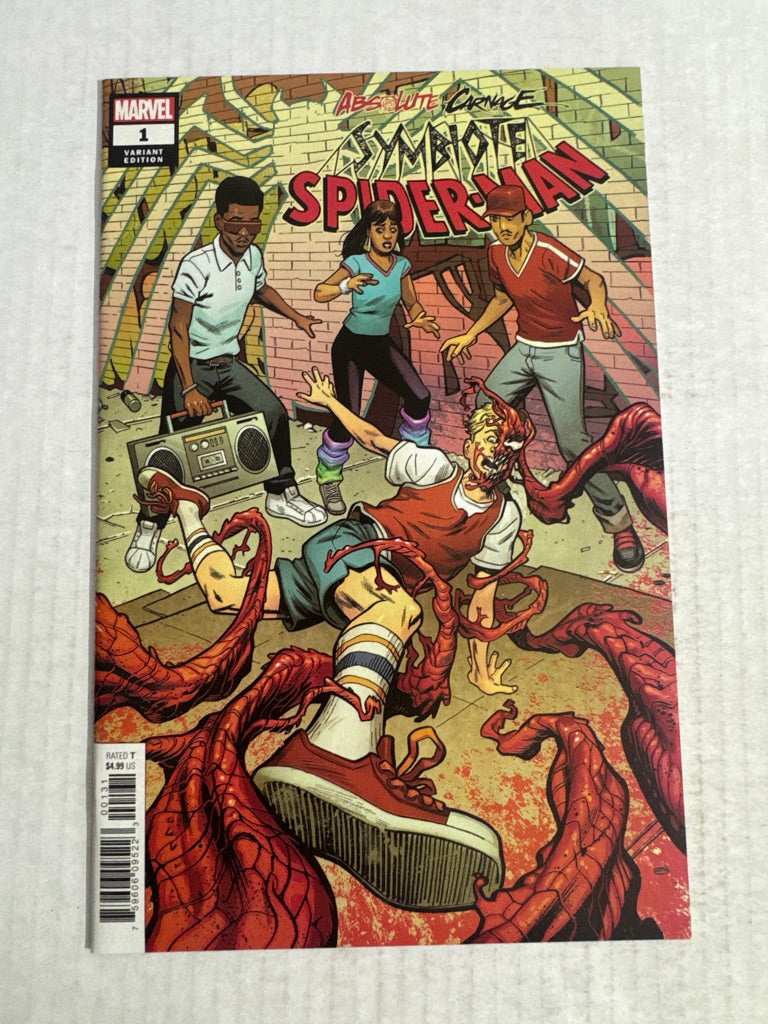 SYMBIOTE SPIDER-MAN Absolute Carnage #1 NM 1:50 Hawthorne Variant