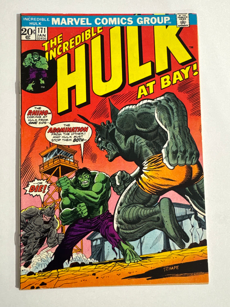 INCREDIBLE HULK #171 VF+