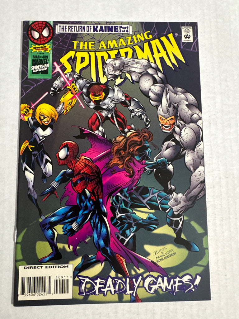 AMAZING SPIDER-MAN #409 NM Mark Bagley Cover