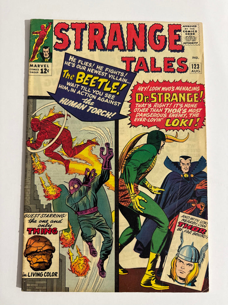 STRANGE TALES #123 VG/FN 1ST APPEARANCE