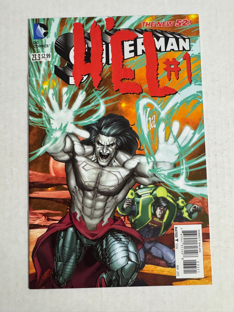 SUPERMAN #23.3 H'EL #1 Vol 3 NM Standard Cover