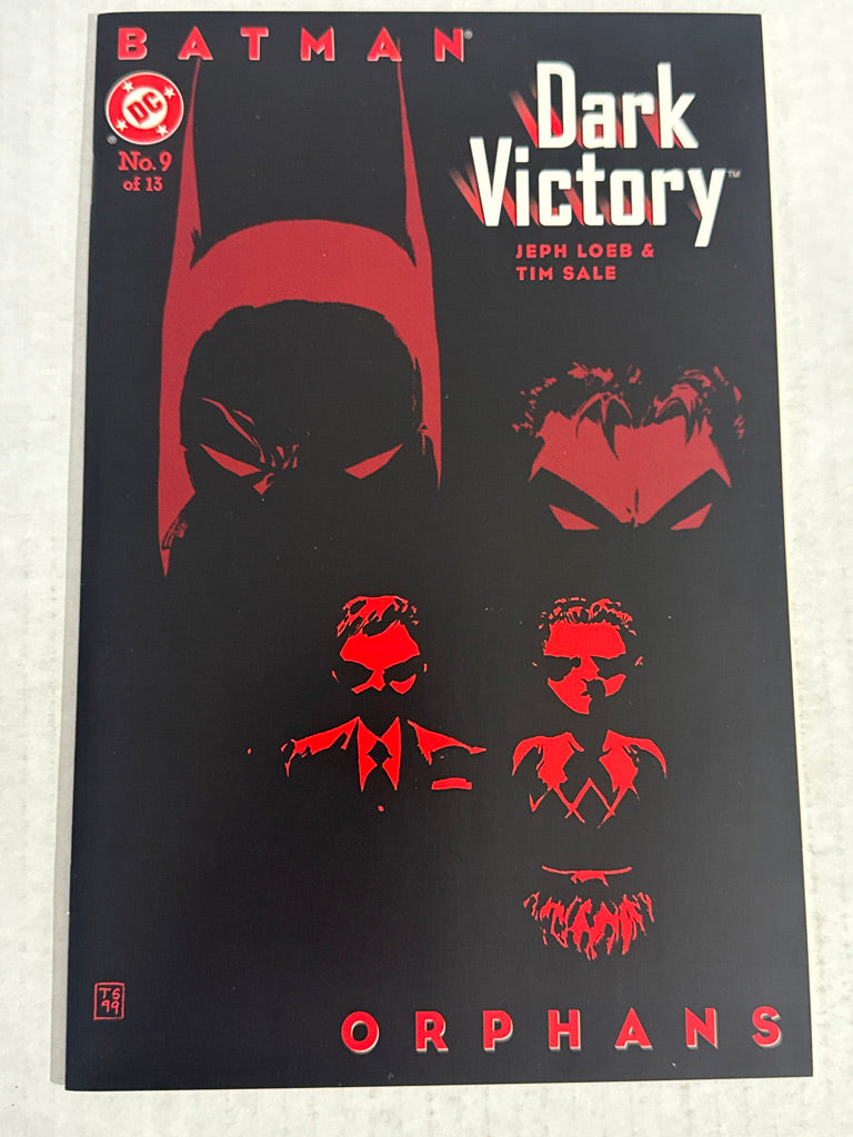 BATMAN DARK VICTORY #9 NM Tim Sale Cover
