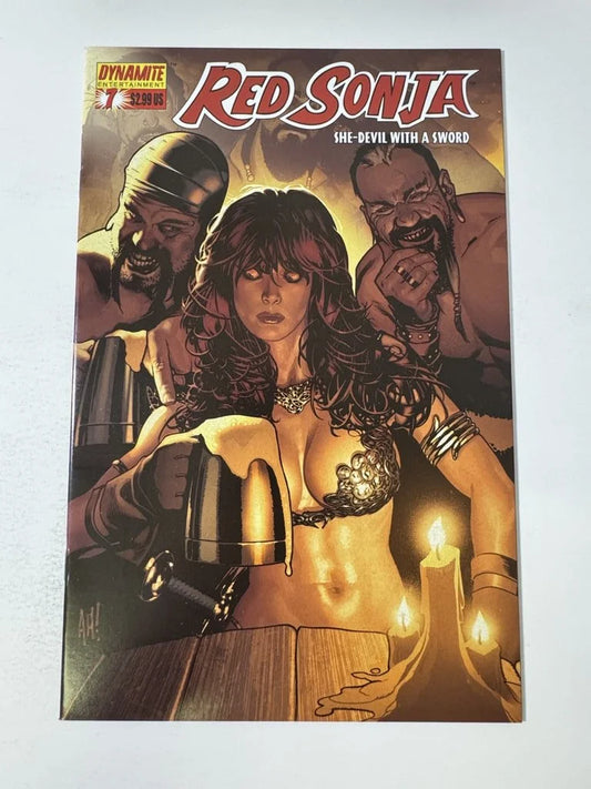 RED SONJA #7 NM Adam Hughes Cover
