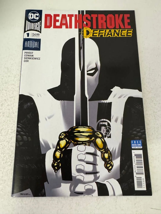 DEATHSTROKE ANNUAL #1 2018 VF/NM Ryan Sook Cover