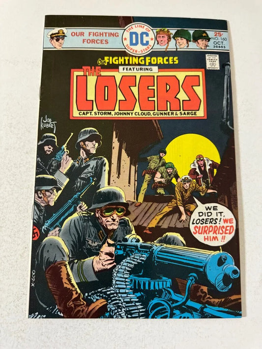 OUR FIGHTING FORCES #160 VF/NM Jack Kirby Cover