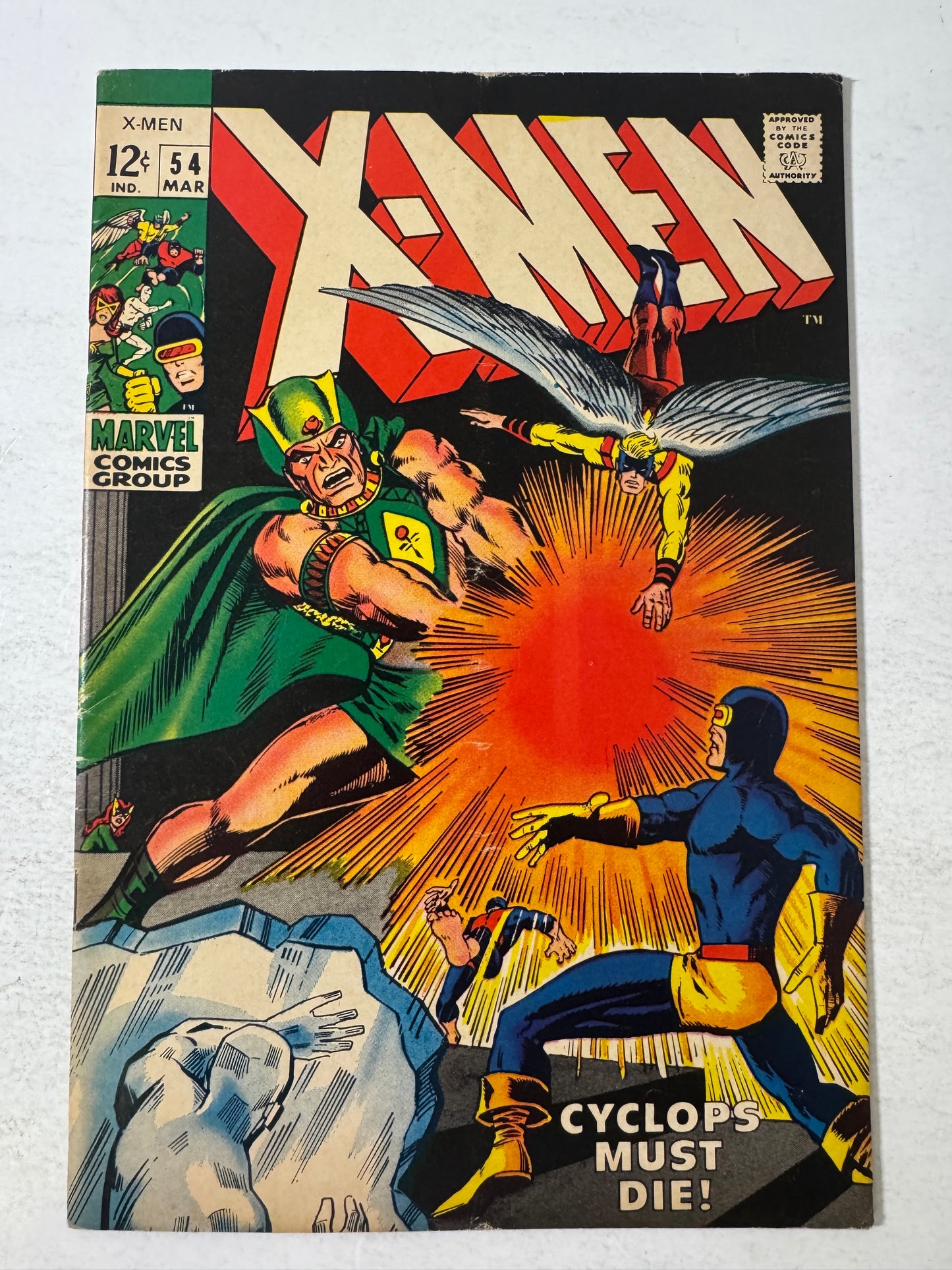 X-MEN #54 FN+ Barry Windsor-Smith Cover 1ST APEARANCE