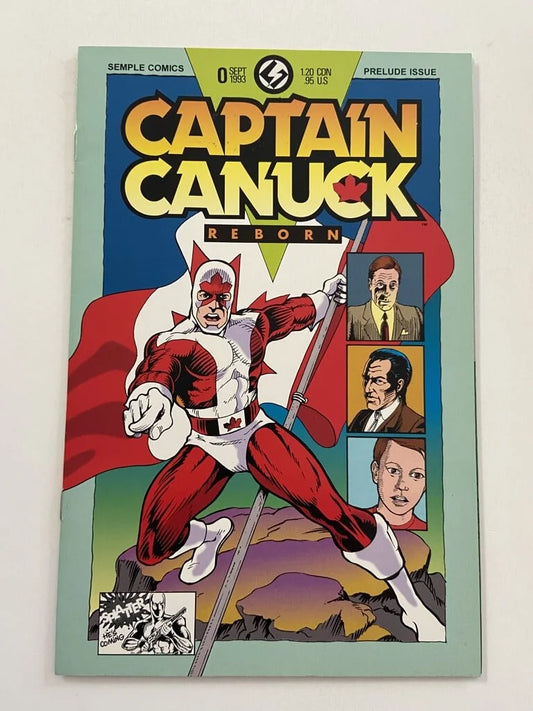 CAPTAIN CANUCK Reborn #0 VF+
