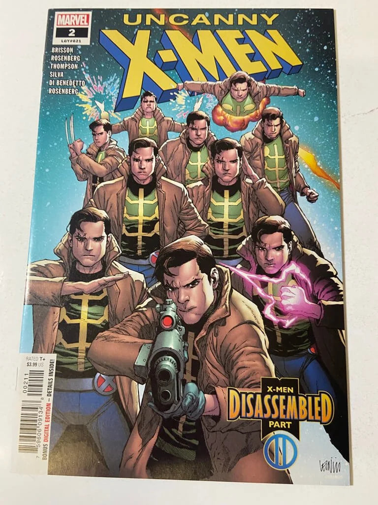 UNCANNY X-MEN #2 Vol 5 NM Leinil Yu Cover