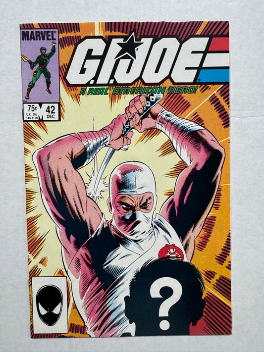 GI JOE A Real American Hero #42 NM- Mike Zeck Cover