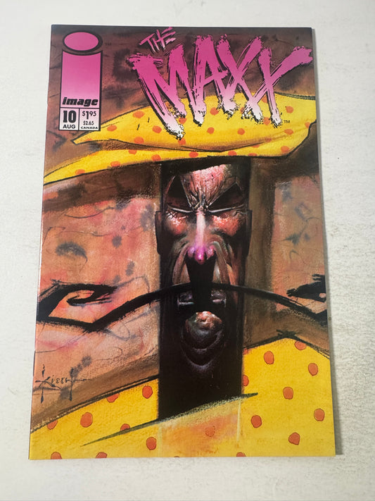 THE MAXX #10 NM Sam Kieth Cover