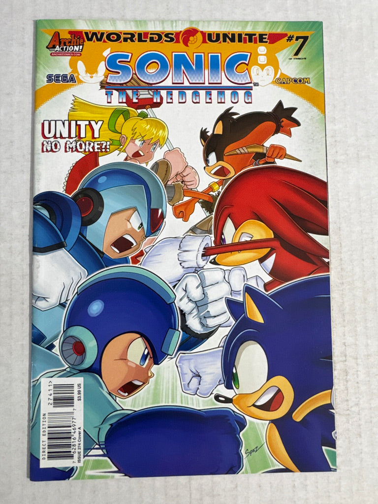 SONIC THE HEDGEHOG #274 VF/NM