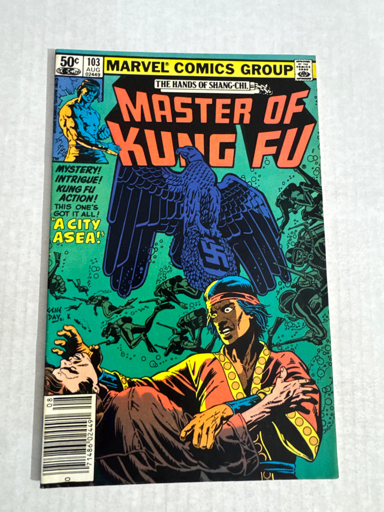 MASTER OF KUNG FU #103 VF NEWSSTAND