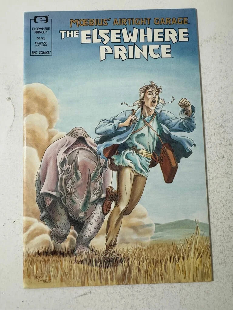 MOEBIUS' AIRTIGHT GARAGE THE ELSWHERE PRINCE #1-6 NM Set