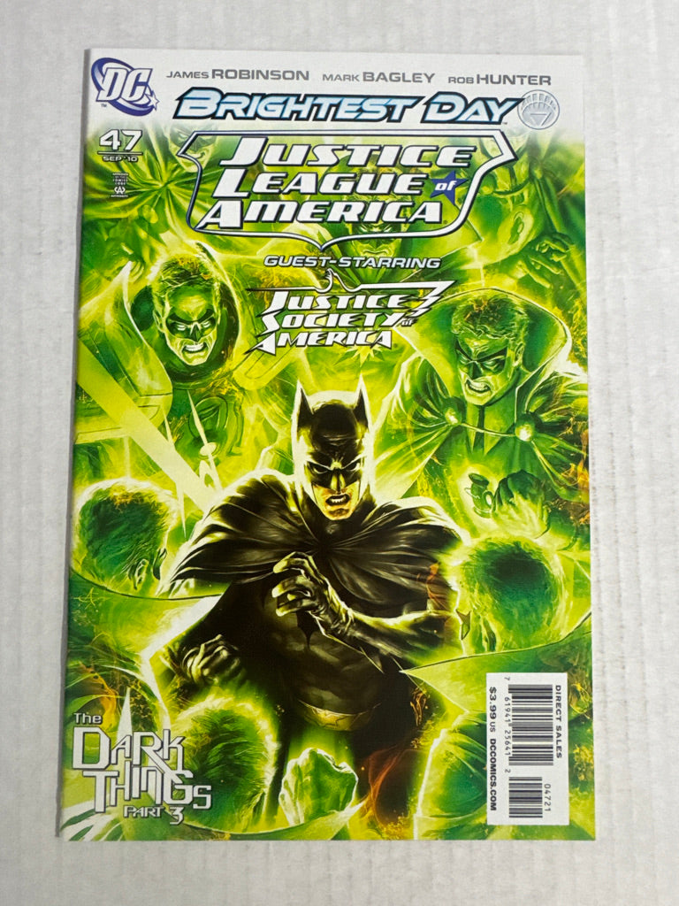 JUSTICE LEAGUE OF AMERICA #47 Vol 2 NM 1:10 Alex Garner Variant