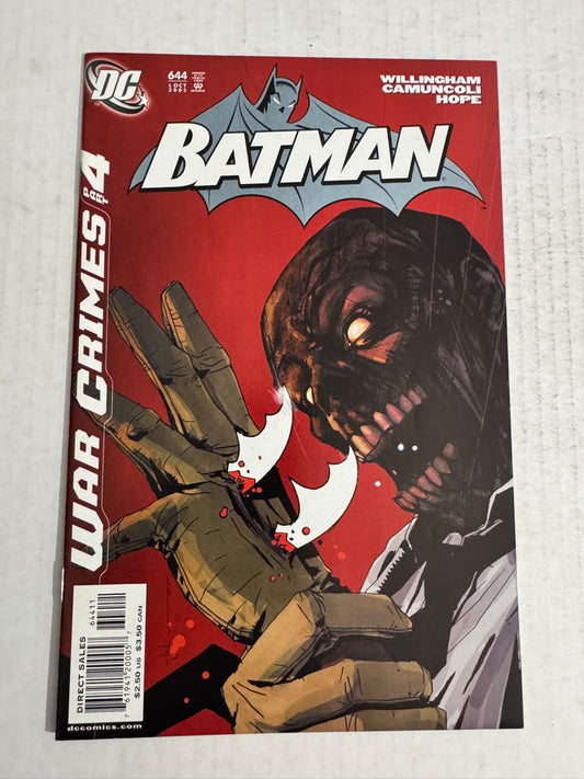 BATMAN #644 VF/NM Jock Cover