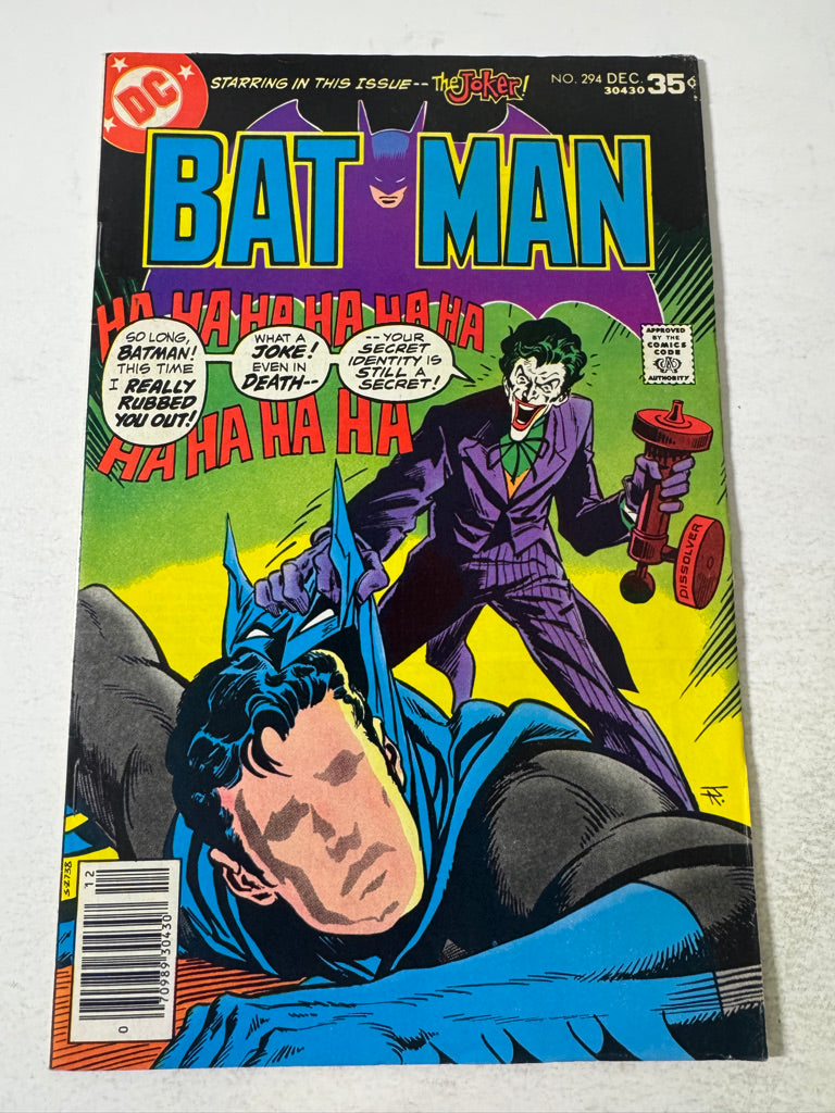 BATMAN #294 FN