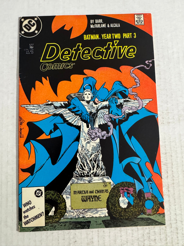 DETECTIVE COMICS #577 VG Todd McFarlane Cover