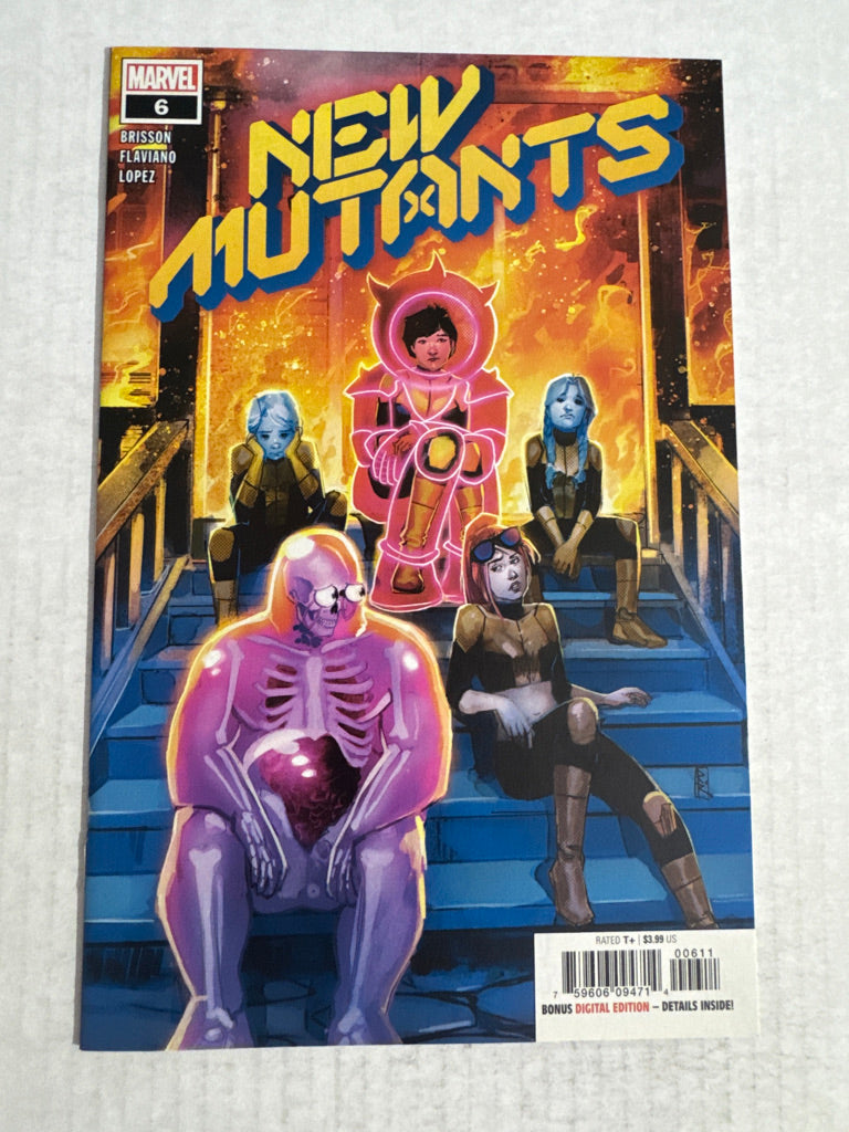 NEW MUTANTS #6 Vol 4 NM Rod Reis Cover